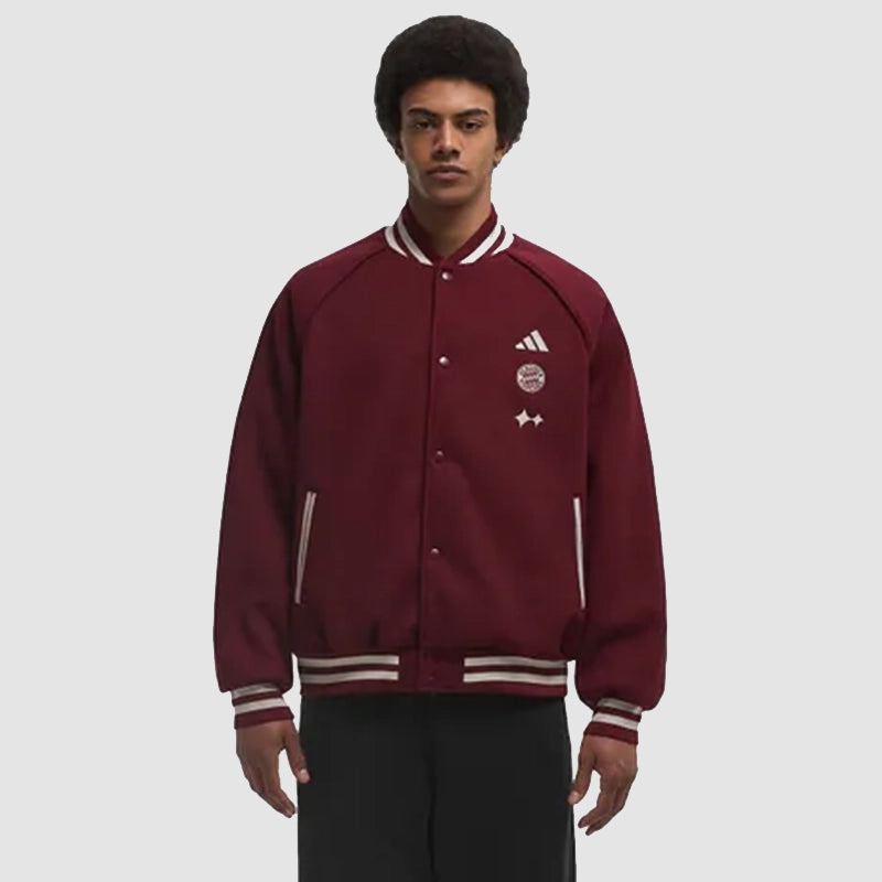 FC Bayern x BSTN Adidas Jacket Jacket unisex detail view 2 | Dash Racegear — FC Bayern x BSTN Adidas Track Jacket – Limited Fan Favorite