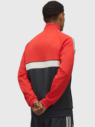 FC Union Berlin x Adidas Away Anthem Jacket Jacket unisex detail view 2 | Dash Racegear — Multicolor Adidas Away Anthem jacket designed for effortless layering with a sleek football-inspired silhouette.
