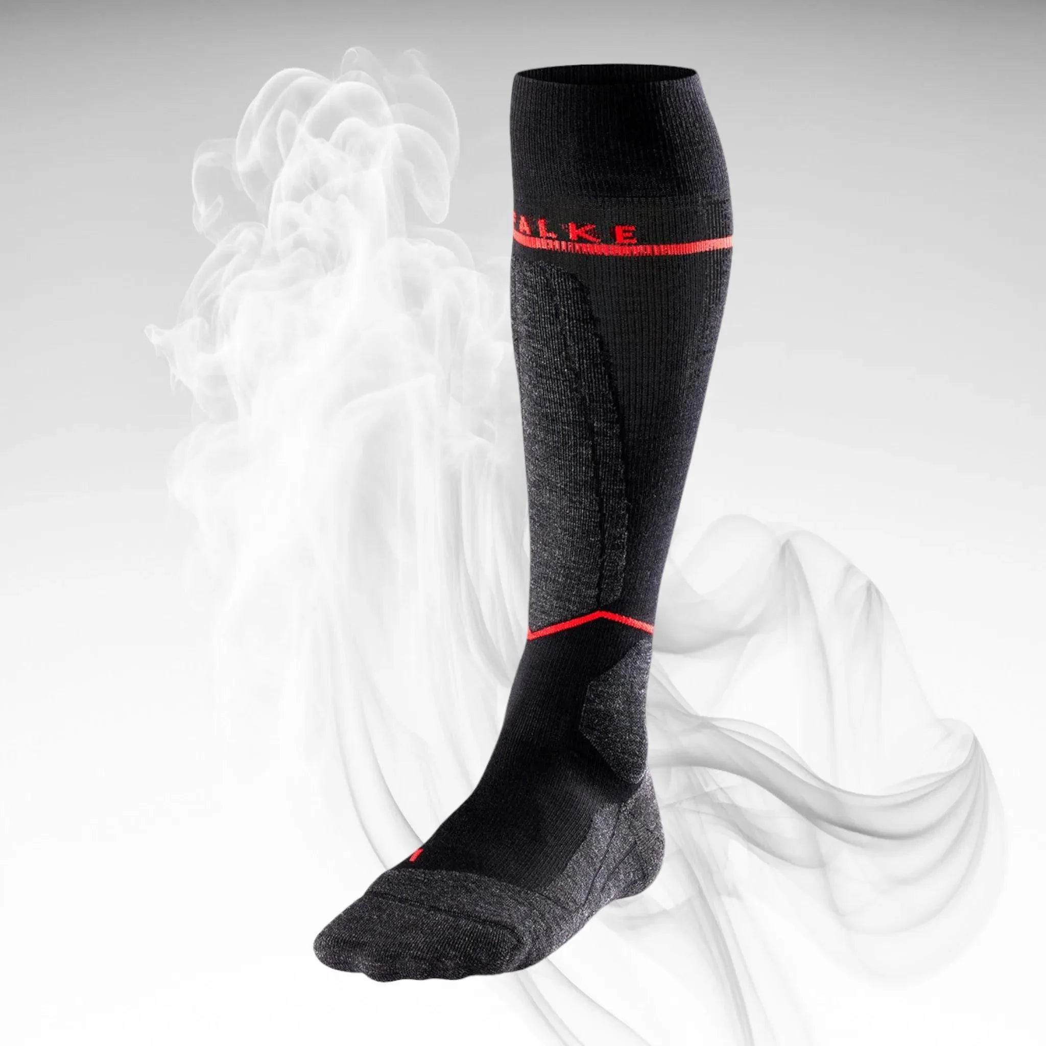 Falke Men's SK4 Energizing Light Ski Sock - Dash Racegear Store