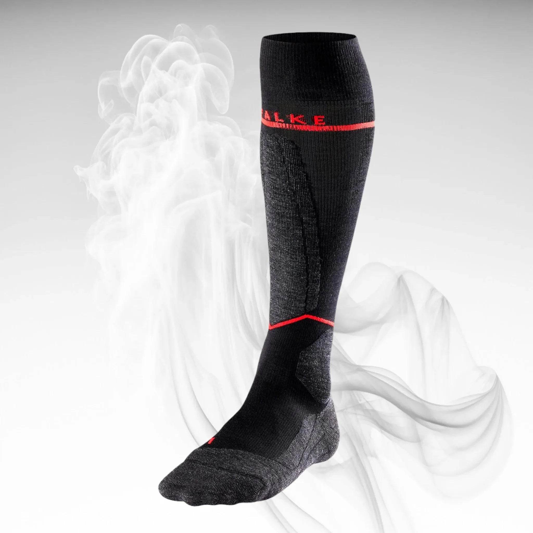 Falke Women's SK4 Energizing Light Ski Sock - Large
