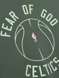 Boston Celtics Fear of God x Barkley L. Hendricks 90’s Hoodie Hoodie unisex detail view 3 | Dash Racegear — Boston Celtics green 90’s hoodie from Fear of God x Barkley L. Hendricks, unisex and laid-back.