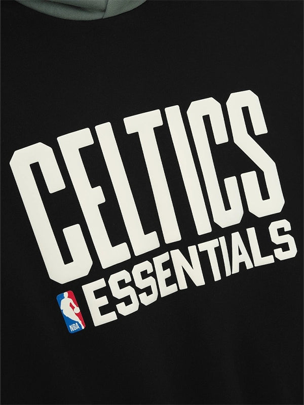 Boston Celtics Fear of God x NBA Sport Hoodie Hoodie unisex detail view 3 | Dash Racegear — Clean design meets basketball heritage in this Celtics hoodie