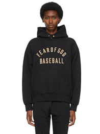 Fear Of God Baseball Hoodie Hoodie unisex front product view | Dash Racegear — Pullover fleece hoodie by Fear Of God offering cozy warmth and subtle baseball-inspired streetwear style.
