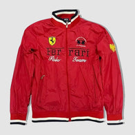 Ferrari La Martina Sports Jacket Jacket unisex front product view | Dash Racegear — La Martina Ferrari Sportswear Jacket – Classic Racing Aesthetic