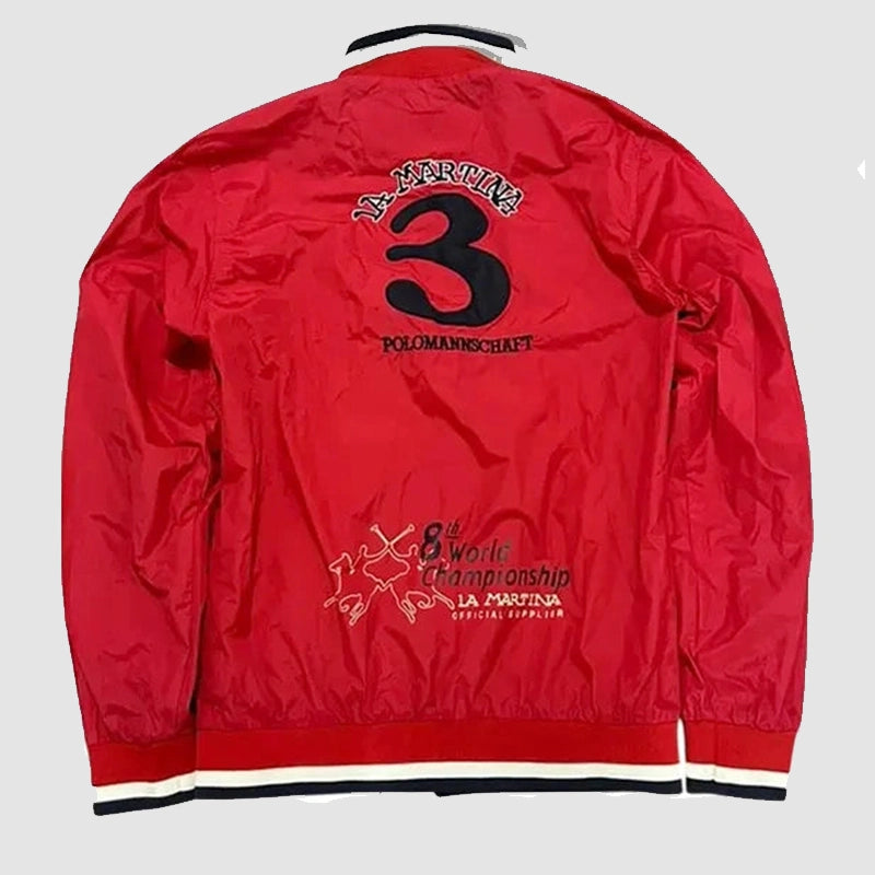 Ferrari La Martina Sports Jacket Jacket unisex detail view 2 | Dash Racegear — Ferrari Motorsport Jacket – La Martina’s Signature Touch