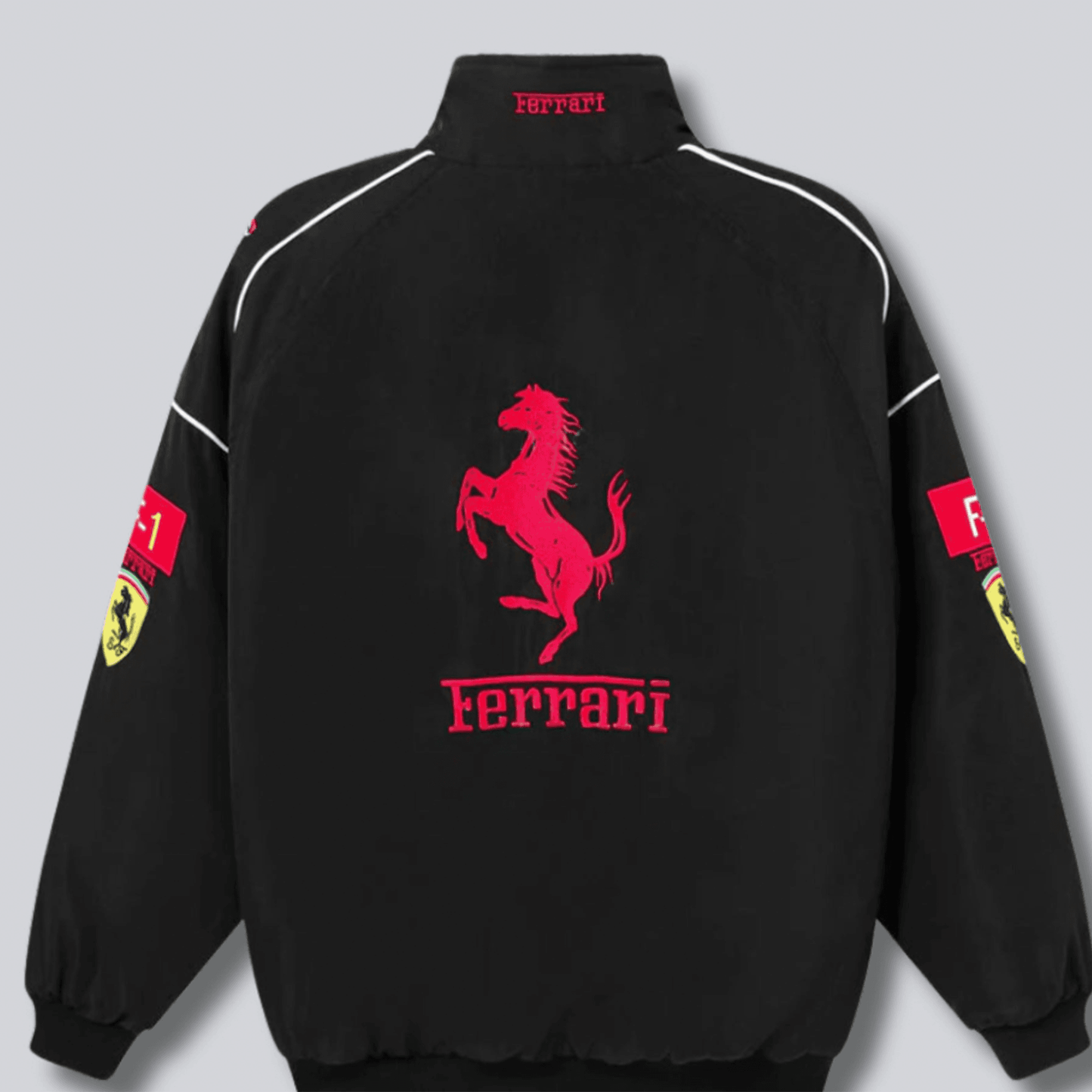 Ferrari F1 Vintage black Jacket | Dash Racegear