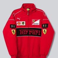 Ferrari F1 Vintage Red Jacket | Dash Racegear