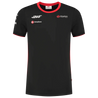 Fitted T - shirt Haas F1 Team - Black / Red - XXLarge - Men's