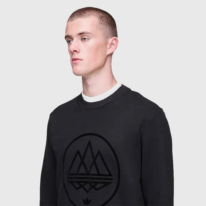 Adidas Spezial FC Crewneck Fashion Apparel unisex detail view 4 | Dash Racegear — Adidas FC Spezial relaxed fit crewneck