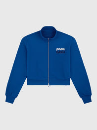 Parke Summerland Zip Up Jacket Jacket unisex detail view 2 | Dash Racegear — Mockneck zip-up bomber jacket by Parke featuring smooth finish and comfortable casual wear appeal.