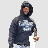 Charleston White Philadelphia Hoodie Hoodie unisex detail view 3 | Dash Racegear — Charleston White Hoodie – Philadelphia Edition Urban Style