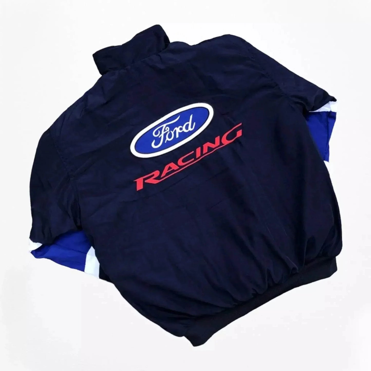 Vintage Ford F1 Racing Embroidered Bomber Jacket | Dash Racegear