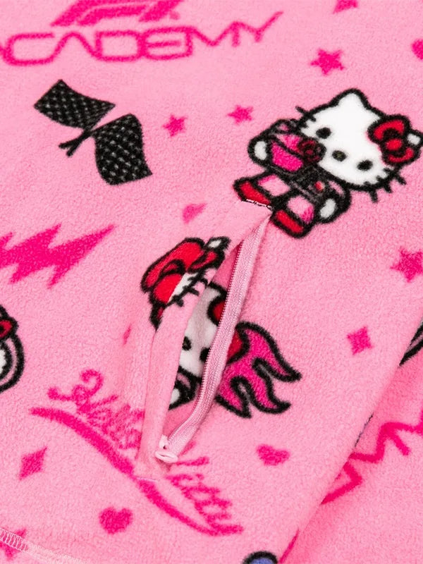 Formula 1 Academy Hello Kitty All Over Print Jacket Jacket unisex detail view 5 | Dash Racegear — Hello Kitty Formula 1 Academy Print Jacket – Stylish Fan Gear