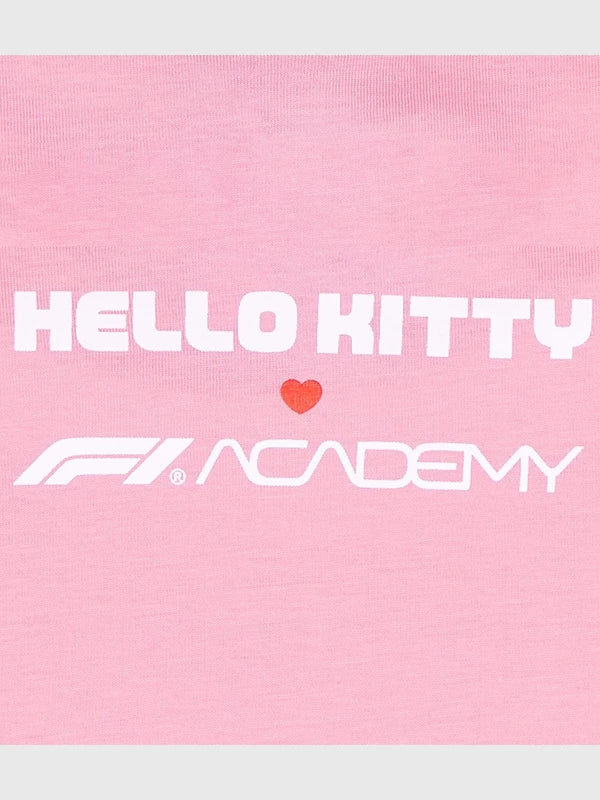 Formula 1 Academy Hello Kitty Logo T-Shirt Shirt unisex detail view 5 | Dash Racegear — Formula 1 Academy Hello Kitty Tee – Graphic Logo Style 2025