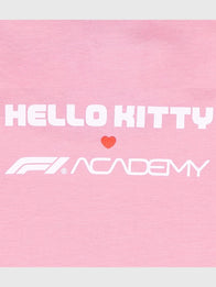 Formula 1 Academy Hello Kitty Logo T-Shirt Shirt unisex detail view 5 | Dash Racegear — Formula 1 Academy Hello Kitty Tee – Graphic Logo Style 2025
