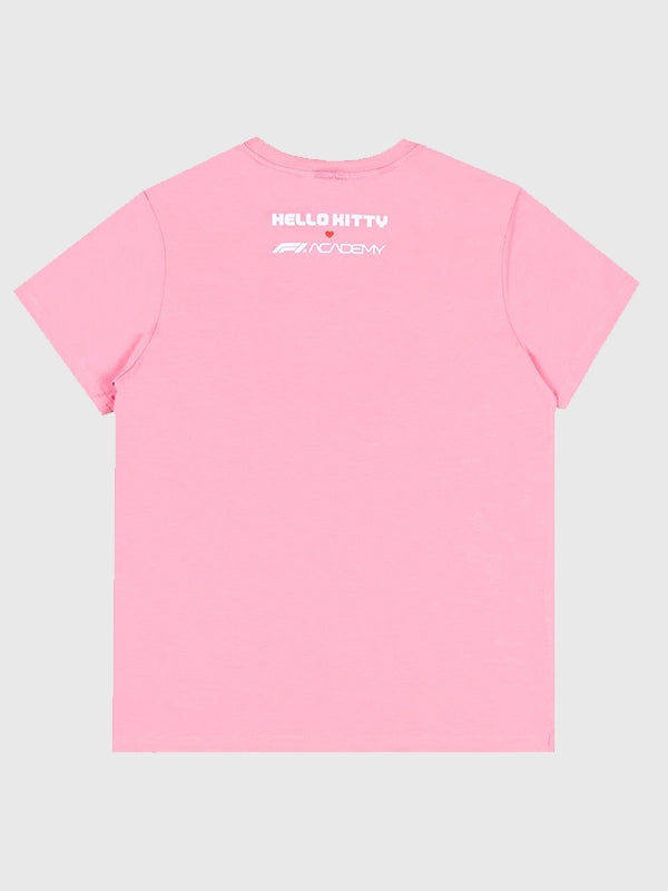 Formula 1 Academy Hello Kitty Logo T-Shirt Shirt unisex detail view 3 | Dash Racegear — Hello Kitty Formula 1 Academy Logo Tee – Playful Motorsport Apparel