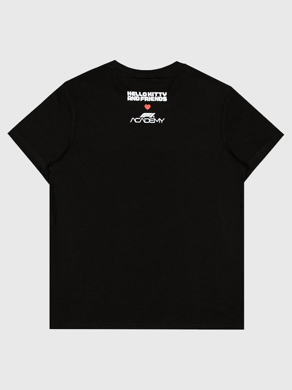 Formula 1 Academy Hello Kitty Pit Crew T-Shirt Shirt unisex detail view 3 | Dash Racegear — Hello Kitty Racing Pit Crew T-Shirt – Formula 1 Academy Collab