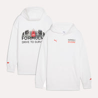 Formula 1 Drive to Survive Graphic Race Hoodie Hoodie unisex front product view | Dash Racegear — F1 Drive to Survive Hoodie – Bold Racing Graphic Design
