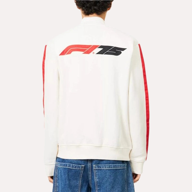 Formula 1 F175 Logo Bomber Jacket Bomber Jacket unisex detail view 3 | Dash Racegear — F175 Branded Jacket – Formula 1 Bomber Vibe