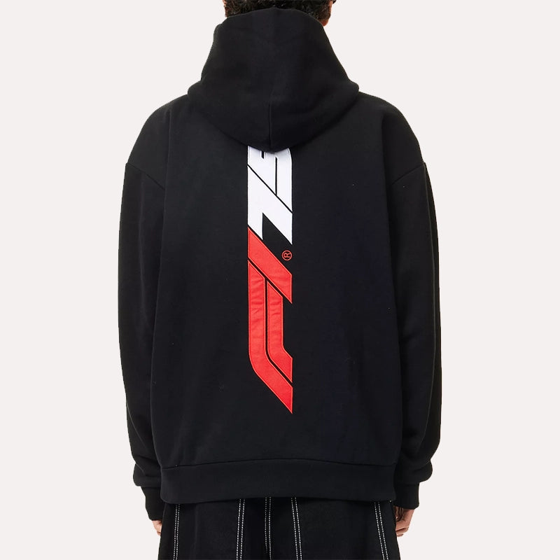 Formula 1 F175 Logo Hoodie Hoodie unisex detail view 3 | Dash Racegear — Formula 1 Pullover – F175 Logo Statement Piece