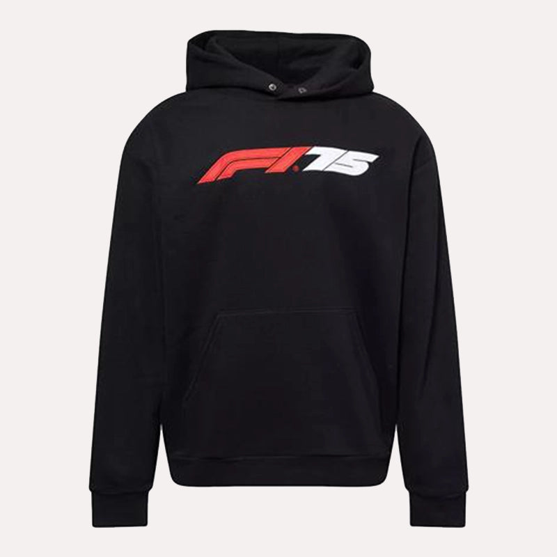 Formula 1 F175 Logo Hoodie Hoodie unisex front product view | Dash Racegear — Formula 1 Casualwear – F175 Logo Hoodie Vibe