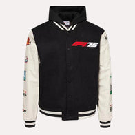 Formula 1 F175 Logo Varsity Jacket Varsity Jacket unisex front product view | Dash Racegear — Limited Drop – Formula 1 F175 Varsity Jacket Release