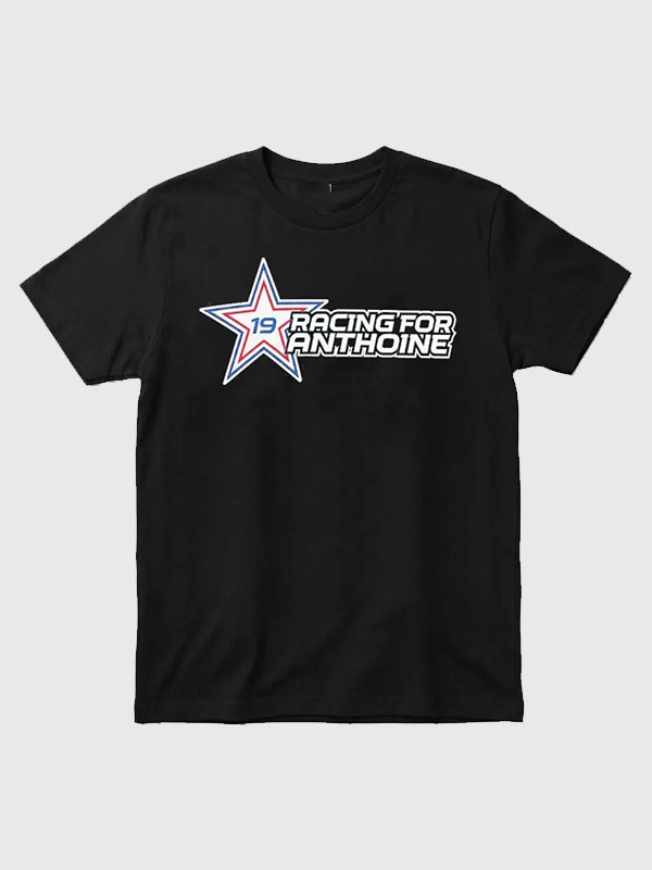 Formula 1 Racing for Anthoine 19 Tribute T-Shirt Shirt unisex detail view 3 | Dash Racegear — Formula 1 Anthoine 19 Tribute 2026 black tee blending premium comfort with meaningful racing-inspired design.
