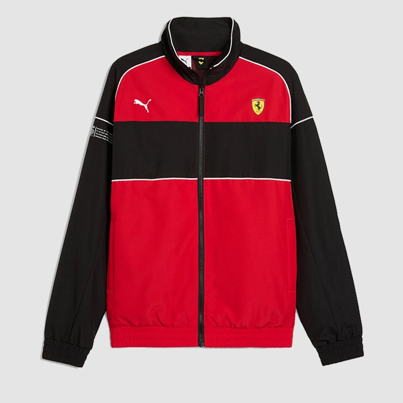 Puma Scuderia Ferrari Race SDS Jacket Jacket unisex front product view | Dash Racegear — Ferrari SDS Racing Jacket by Puma – Inspired by Formula 1