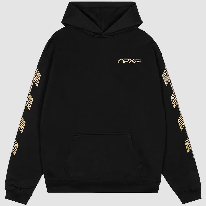 Formula 1 The Movie APXGP Photo Collage Hoodie Jacket unisex detail view 2 | Dash Racegear — APXGP photo collage hoodie from Formula 1 The Movie