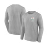 Formula 1 Beach Club Graphic Long Sleeve T - Shirt Sport Gray - 3X - Large