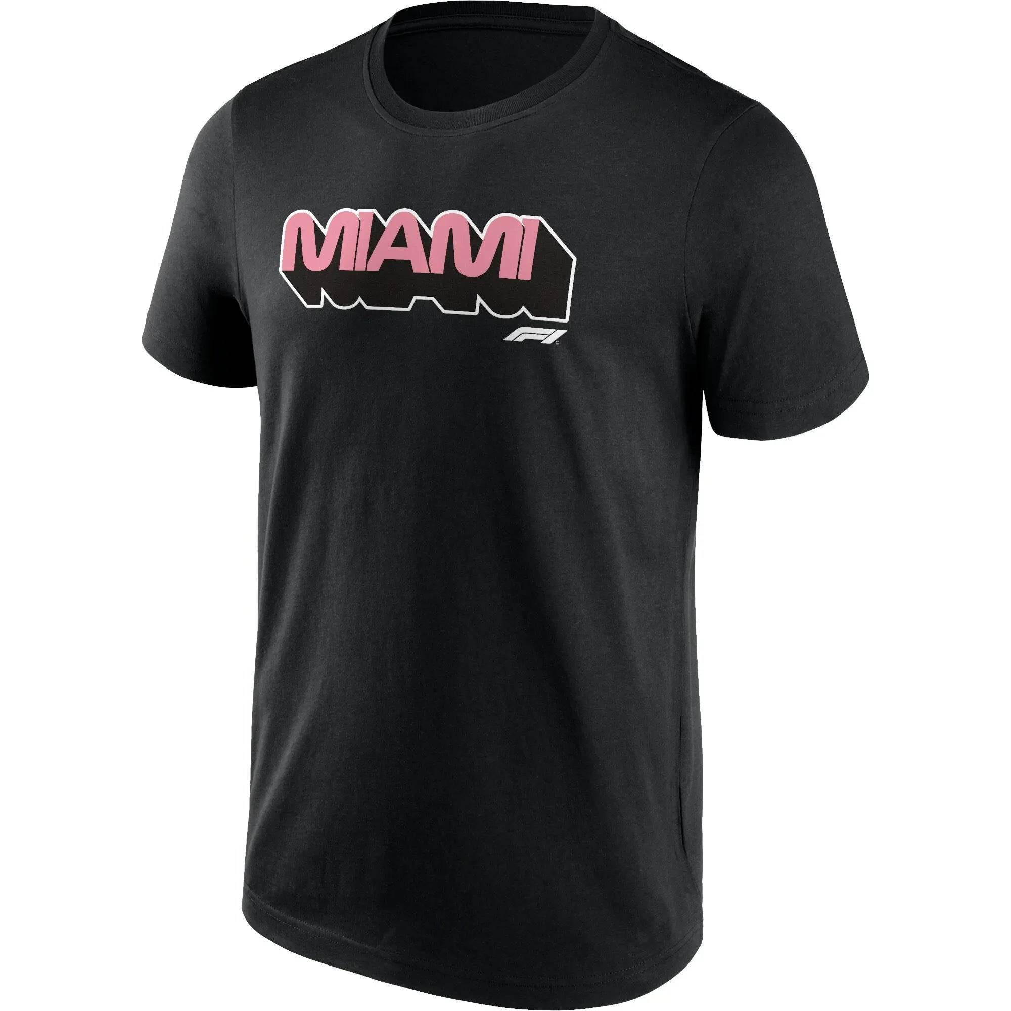 Formula 1 Miami Wordmark Graphic T - Shirt Black