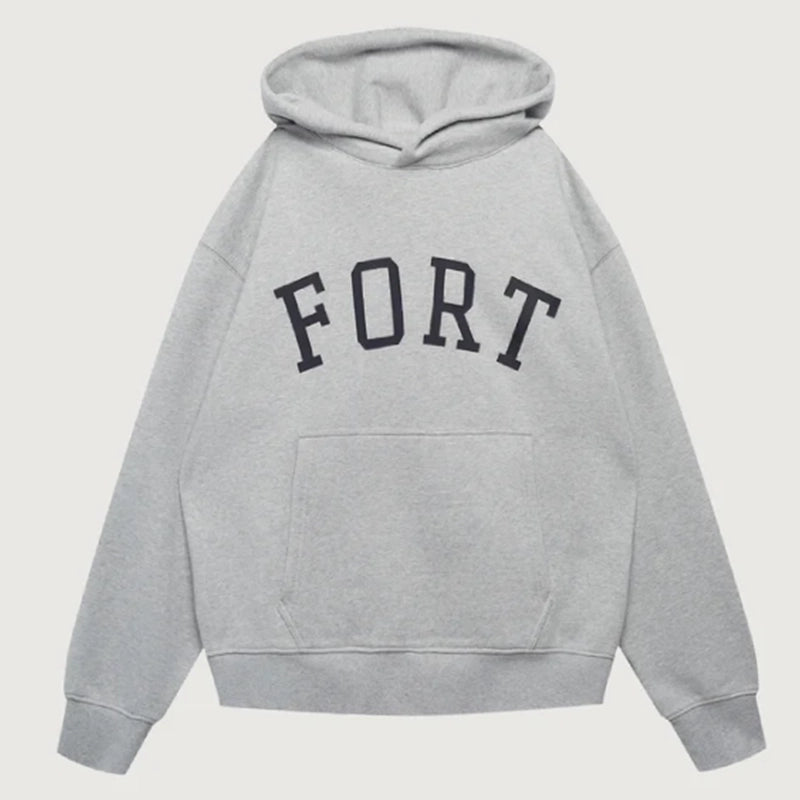 Oak And Fort Hoodie Hoodie unisex detail view 4 | Dash Racegear — Timeless Neutrals – Oak and Fort Cozy Hoodie Drop