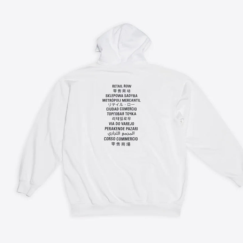Fortnite x Balenciaga Hoodie Hoodie unisex detail view 6 | Dash Racegear — Trendy Fortnite Hoodie From Balenciaga Collaboration Drop