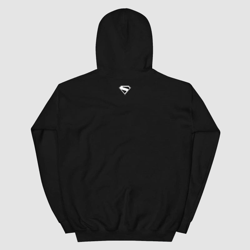 SUPERMAN 2025 Fortress of Solitude Hoodie Jacket unisex detail view 2 | Dash Racegear — SUPERMAN 2025 Fortress of Solitude Hoodie