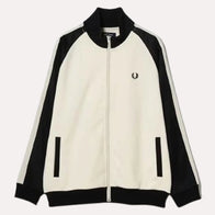 Fred Perry x BEAMS Track Jacket Jacket unisex front product view | Dash Racegear — fred perry collab track jacket with beams