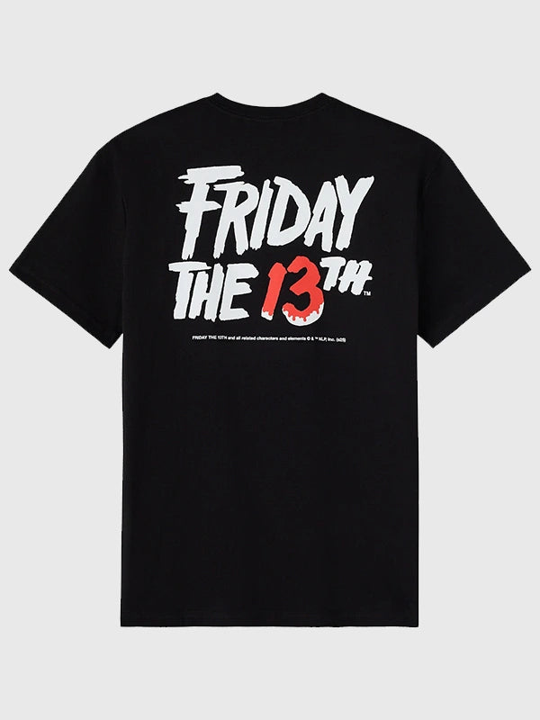 OVO Friday The 13TH Jason T-Shirt Shirt unisex front product view | Dash Racegear — Stylish OVO Jason T-shirt showcasing Friday The 13TH theme