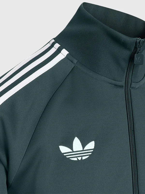 Adidas Celtics 2026/27 Track Jacket Jacket unisex detail view 3 | Dash Racegear — Green Boston Celtics FC Adidas Full Zip Track Jacket for unisex wear from the 2026 27 basketball season