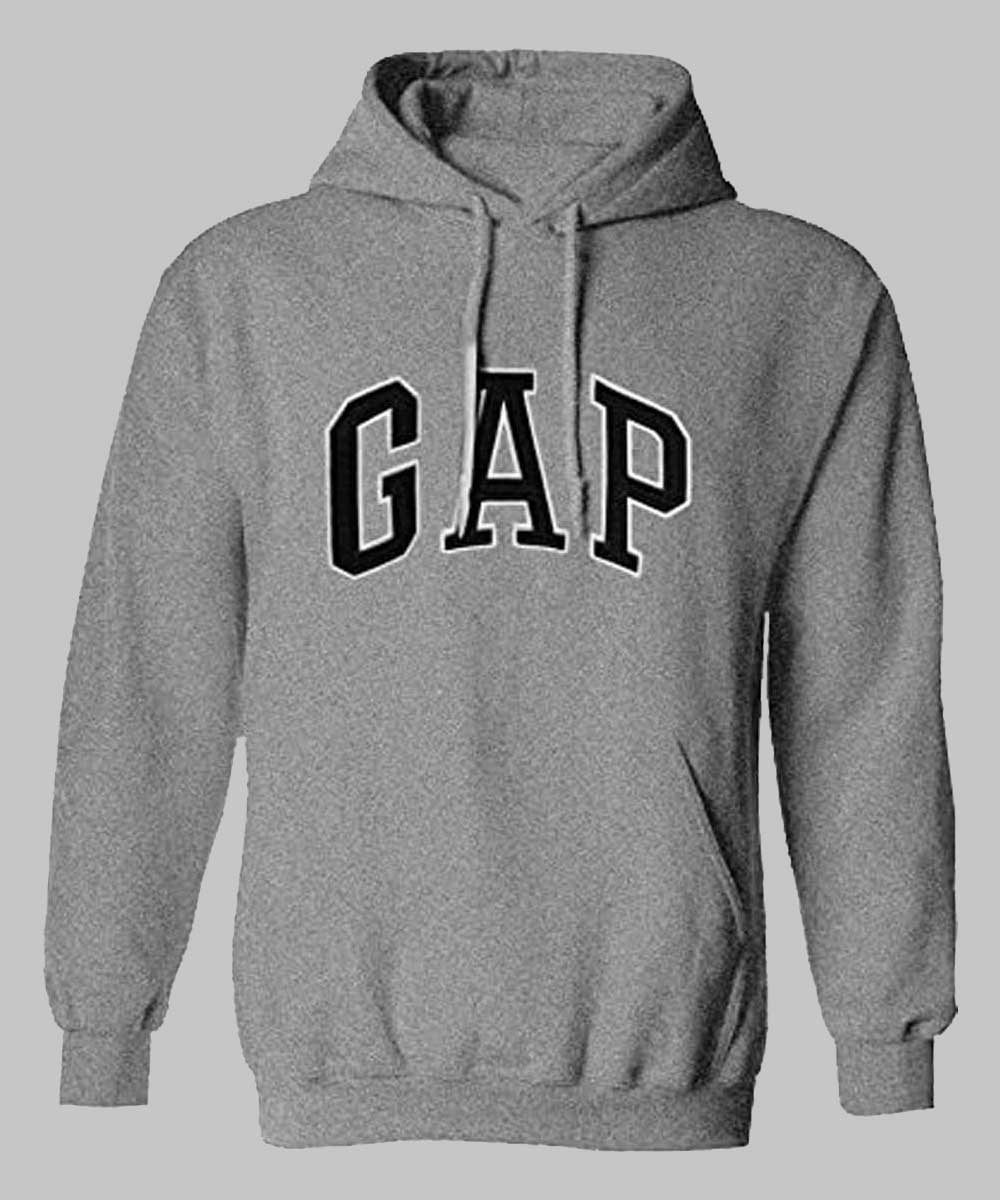 Brown GAP Hoodie Hoodie unisex detail view 4 | Dash Racegear — Grey GAP Hoodie