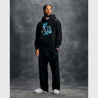 Scarborough Shooting Stars Galaxy Hoodie Hoodie unisex detail view 3 | Dash Racegear — Bold Look, Stellar Energy – Shooting Stars Galaxy Hoodie