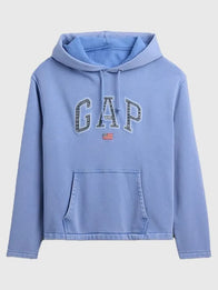 Gap Americana Logo Hoodie Hoodie unisex detail view 2 | Dash Racegear — Unisex Gap 2026 Americana logo hoodie, oversized fleece pullover built for cozy streetwear looks and laid-back everyday use