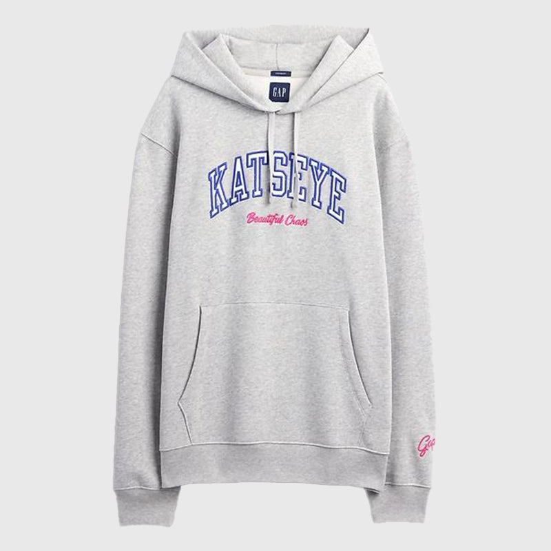 Gap Katseye Hoodie Hoodie unisex front product view | Dash Racegear — Gap Katseye Hoodie – Fashion-Forward Piece for Casual Outfits