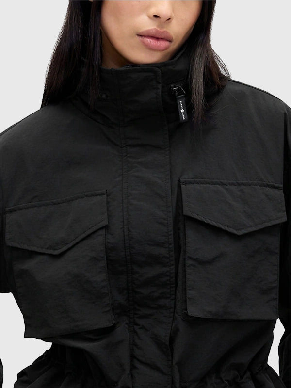 Gap × Sandy Liang Lace-trim Cinched Jacket Jacket unisex detail view 5 | Dash Racegear — Trendy Gap Sandy Liang lace-trim jacket combining style and comfort