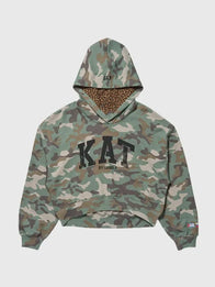 Katseye Gap Hoodie Hoodie unisex detail view 4 | Dash Racegear — Daniela 2026 Gap x Katseye pullover hoodie, relaxed fit camo design for casual modern style.