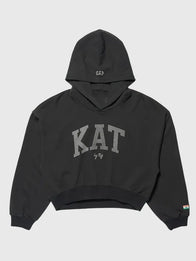 Gap x Katseye Yoonchae Hoodie Hoodie unisex detail view 9 | Dash Racegear — 2026 Gap x Katseye Lara hoodie, black oversized design with soft fleece for effortless comfort.