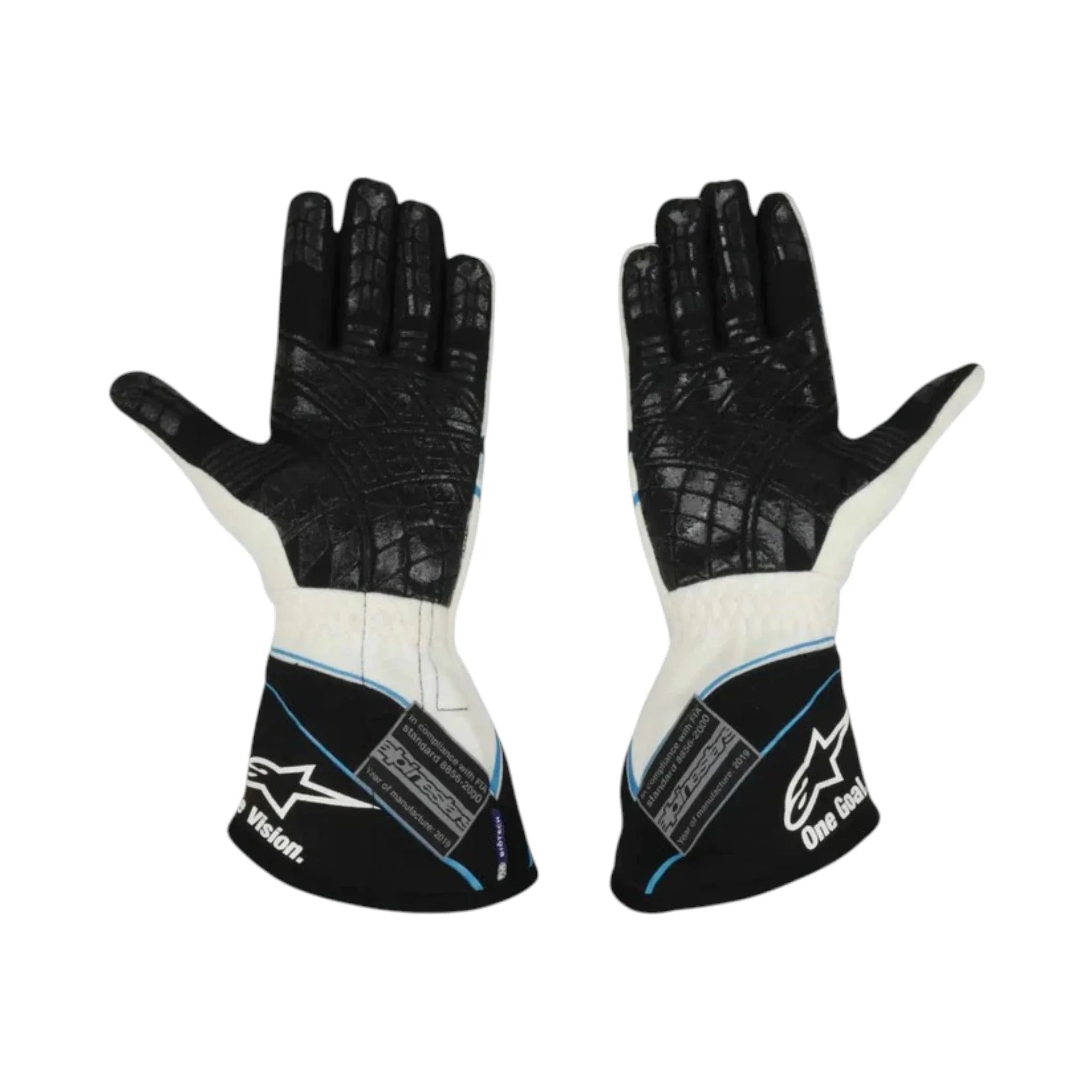 George Russell 2019 Willams F1 Racing Gloves