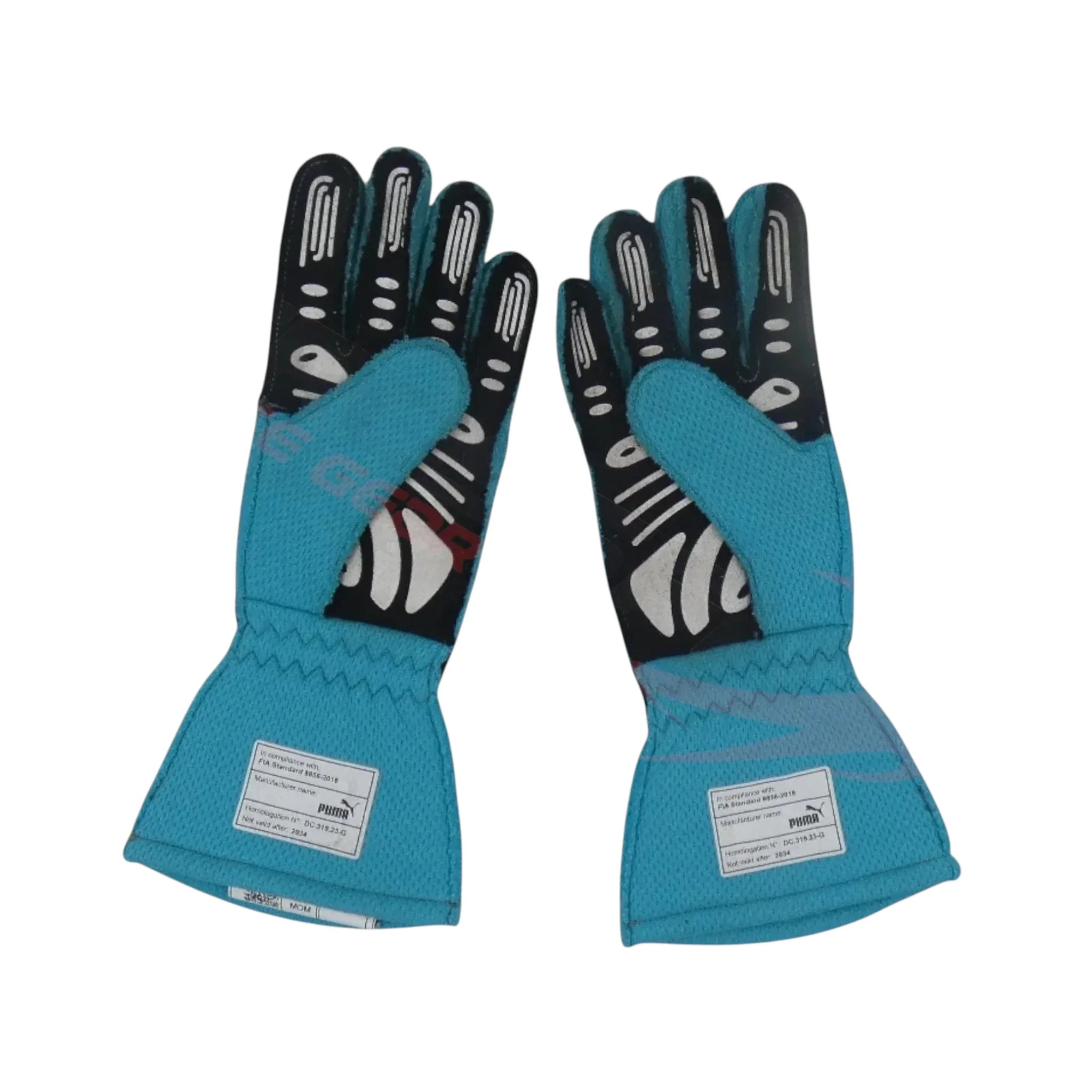 George Russell 2024 Mercedes-AMG Petronas F1 Racing Gloves