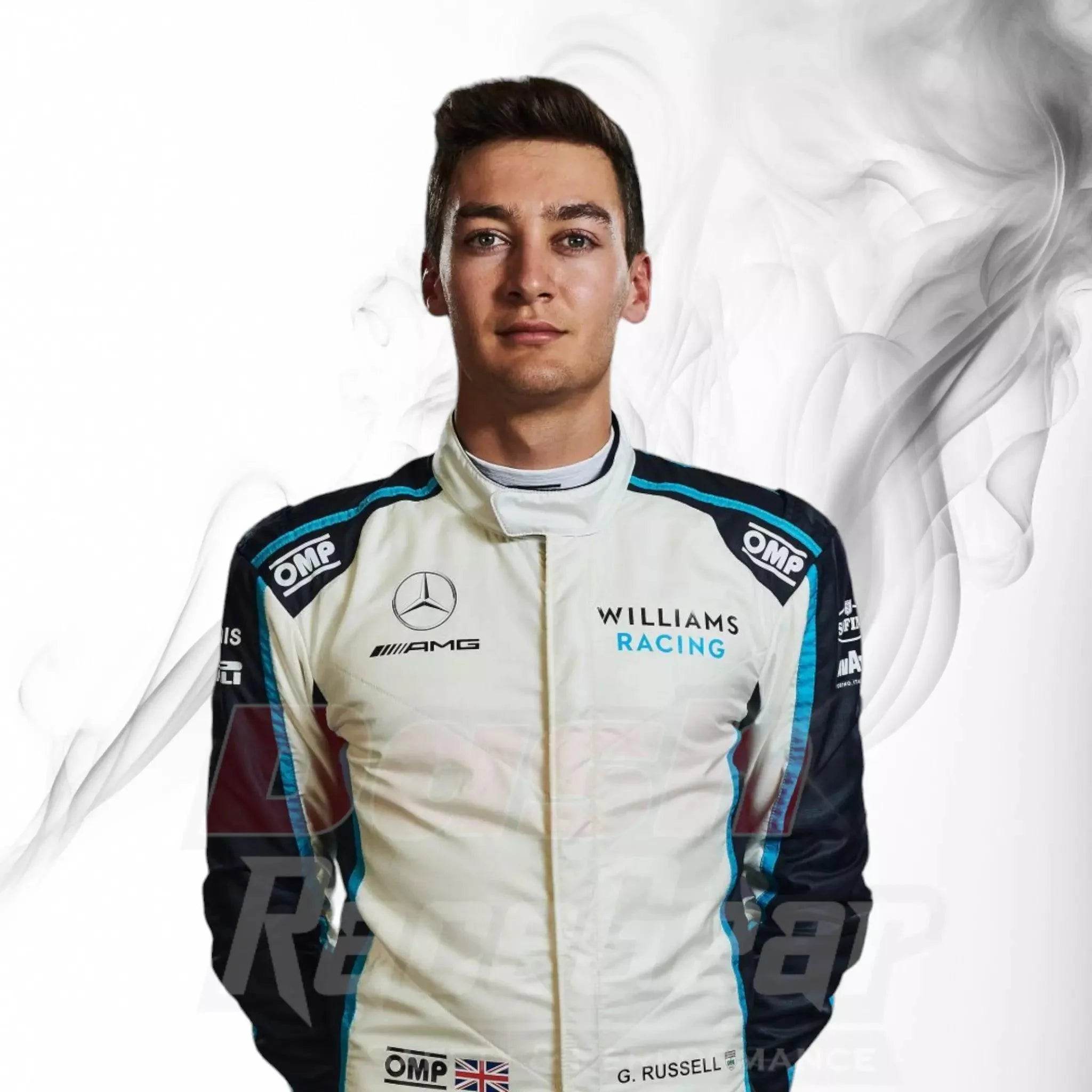 2021 George Russell Williams Racing F1 Race Suit - Dash Racegear Store