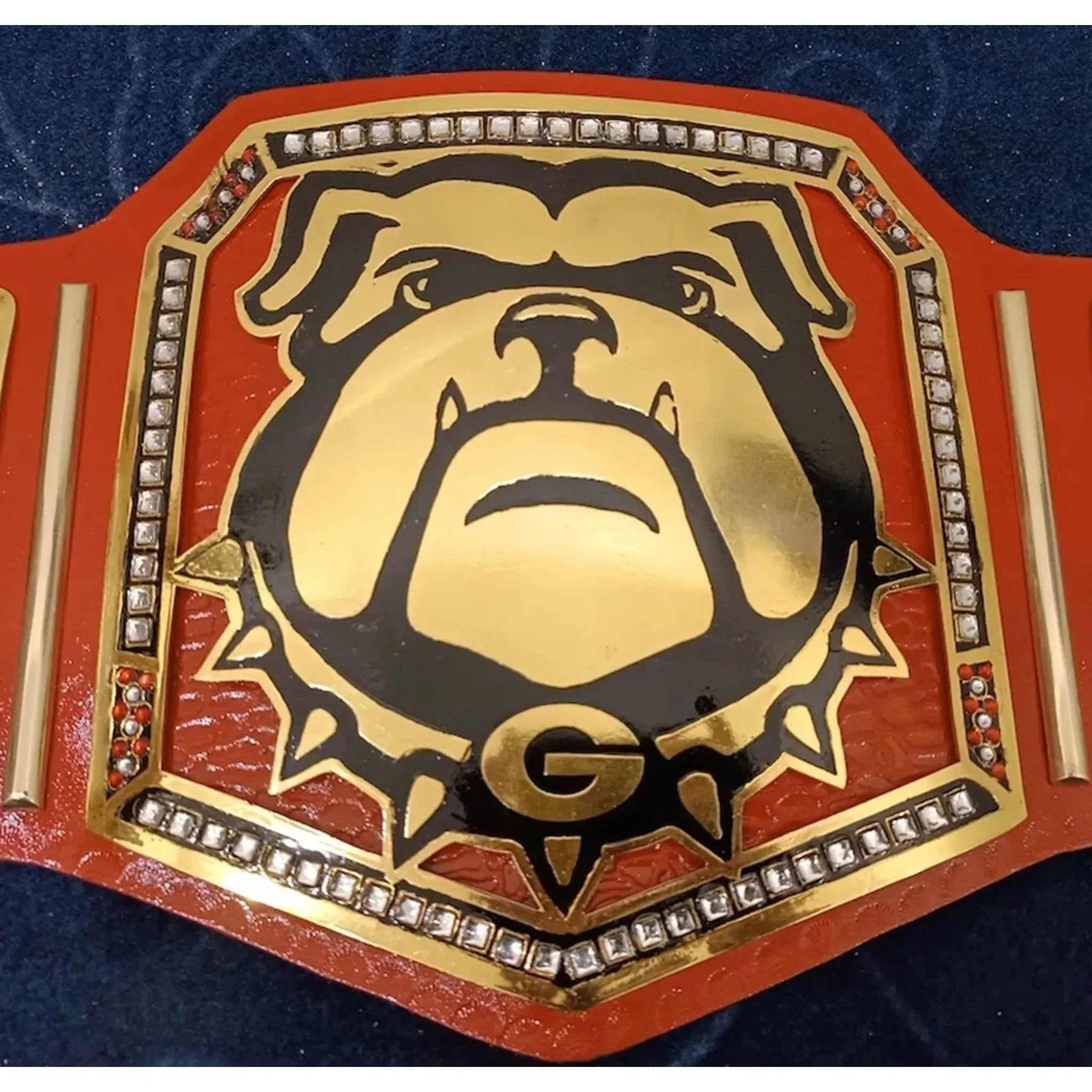 Georgia Bulldog Championship Inspired Title belt - 2 | Dash Racegear