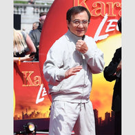 Karate Kid: Legends Photocall Jackie Chan Jacket Jacket unisex detail view 3 | Dash Racegear — Jackie Chan Style – Karate Kid Legends Promo Jacket
