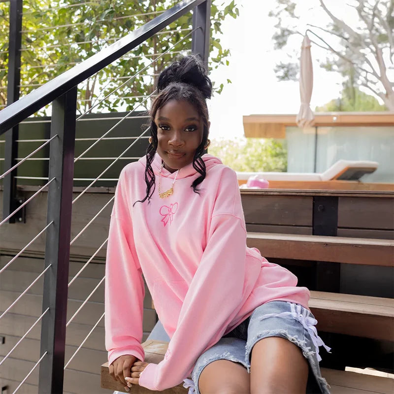 Glow House Hoodie Hoodie unisex detail view 3 | Dash Racegear — Glow House fleece hoodie for comfort and style